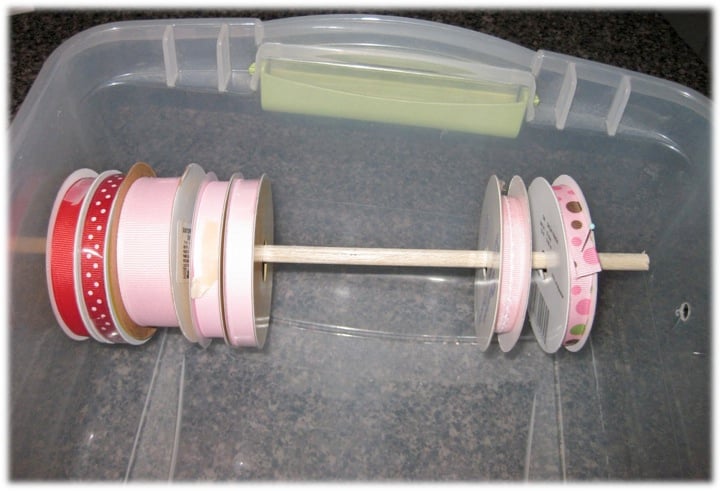 Ribbon Ideas Storage